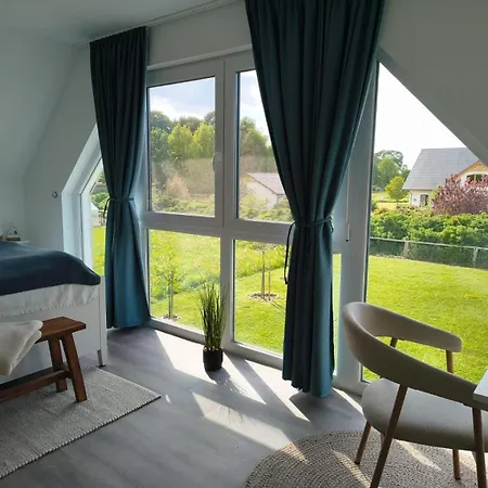 Haus Meerzeit Am Bodden Zw Darss Rügen Mit Kamin&sauna * Nisdorf